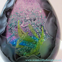 Load image into Gallery viewer, Limited Edition 100. Emerald Grotto Caithness Glass Paperweight by Colin Terris
