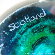Load image into Gallery viewer, Limited Edition 100. Emerald Grotto Caithness Glass Paperweight by Colin Terris
