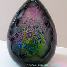 Load image into Gallery viewer, Limited Edition 100. Emerald Grotto Caithness Glass Paperweight by Colin Terris
