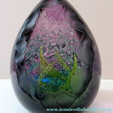 Load image into Gallery viewer, Limited Edition 100. Emerald Grotto Caithness Glass Paperweight by Colin Terris
