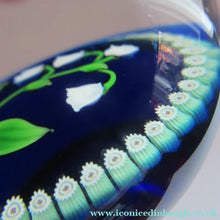 Load image into Gallery viewer, Scottish Paperweight Lily of the Valley May Caithness Glass

