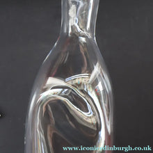 Load image into Gallery viewer, 1997 Orrefors Boxed Decanter &amp; Tumbler. ’Squeeze’ Design by Lena Bergstrom - Scandinavian Glass
