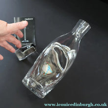 Load image into Gallery viewer, 1997 Orrefors Boxed Decanter &amp; Tumbler. ’Squeeze’ Design by Lena Bergstrom - Scandinavian Glass
