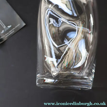 Load image into Gallery viewer, 1997 Orrefors Boxed Decanter &amp; Tumbler. ’Squeeze’ Design by Lena Bergstrom - Scandinavian Glass
