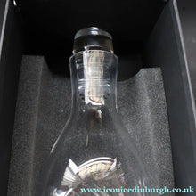 Load image into Gallery viewer, 1997 Orrefors Boxed Decanter &amp; Tumbler. ’Squeeze’ Design by Lena Bergstrom - Scandinavian Glass
