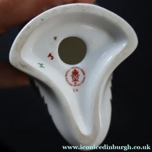 Load image into Gallery viewer, Vintage Royal Crown Derby Puffin Paperweight with Silver Stopper
