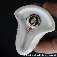 Load image into Gallery viewer, Vintage Royal Crown Derby Puffin Paperweight with Silver Stopper
