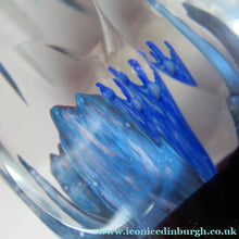 Load image into Gallery viewer, 1998 Philip Chaplain Egg Shape Paperweight Azurina limited Edition 150
