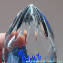 Load image into Gallery viewer, 1998 Philip Chaplain Egg Shape Paperweight Azurina limited Edition 150
