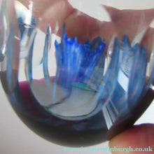 Load image into Gallery viewer, 1998 Philip Chaplain Egg Shape Paperweight Azurina limited Edition 150
