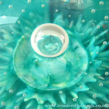 Load image into Gallery viewer, Vintage Scottish CAITHNESS GLASS Paperweight AQUAMARINA. Philip Chaplain 1998
