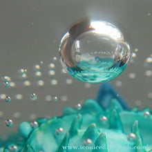 Load image into Gallery viewer, Vintage Scottish CAITHNESS GLASS Paperweight AQUAMARINA. Philip Chaplain 1998
