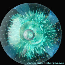 Load image into Gallery viewer, Vintage Scottish CAITHNESS GLASS Paperweight AQUAMARINA. Philip Chaplain 1998
