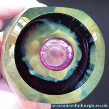 Load image into Gallery viewer, LIMITED EDITION Scottish Caithness Glass Paperweight: AURORA by Colin Terris; 1998
