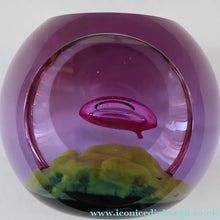 Load image into Gallery viewer, LIMITED EDITION Scottish Caithness Glass Paperweight: AURORA by Colin Terris; 1998

