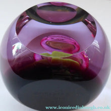 Load image into Gallery viewer, LIMITED EDITION Scottish Caithness Glass Paperweight: AURORA by Colin Terris; 1998
