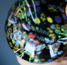 Load image into Gallery viewer, SCOTTISH Caithness Glass Egg Shape Paperweight: DAFFODIL by Colin Terris; 1999
