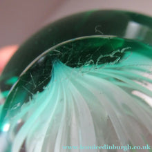 Load image into Gallery viewer, Scottish Paperweight Caithness Glass White Aster 1999
