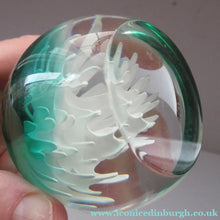 Load image into Gallery viewer, Scottish Paperweight Caithness Glass White Aster 1999
