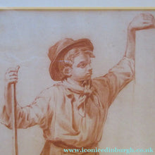 Load image into Gallery viewer, 19th Century Dutch Red Chalk Drawing by Johannes Rijnbout
