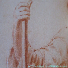 Load image into Gallery viewer, 19th Century Dutch Red Chalk Drawing by Johannes Rijnbout
