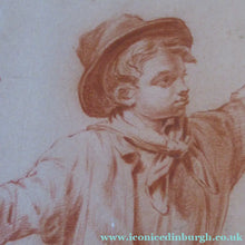 Load image into Gallery viewer, 19th Century Dutch Red Chalk Drawing by Johannes Rijnbout
