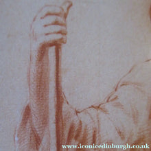 Load image into Gallery viewer, 19th Century Dutch Red Chalk Drawing by Johannes Rijnbout
