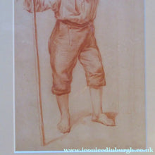 Load image into Gallery viewer, 19th Century Dutch Red Chalk Drawing by Johannes Rijnbout
