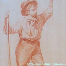 Load image into Gallery viewer, 19th Century Dutch Red Chalk Drawing by Johannes Rijnbout

