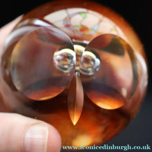 Load image into Gallery viewer, 2000 Caithness Glass Optic Paperweight. Wise Owl by Alastair Macintosh - Paperweight
