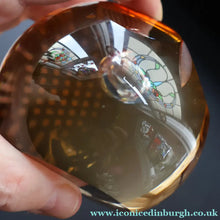Load image into Gallery viewer, 2000 Caithness Glass Optic Paperweight. Wise Owl by Alastair Macintosh - Paperweight
