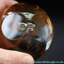 Load image into Gallery viewer, 2000 Caithness Glass Optic Paperweight. Wise Owl by Alastair Macintosh - Paperweight
