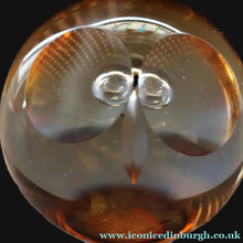 Load image into Gallery viewer, 2000 Caithness Glass Optic Paperweight. Wise Owl by Alastair Macintosh - Paperweight
