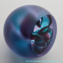 Load image into Gallery viewer, Fabulous LIMITED EDITION Scottish Caithness Glass Paperweight: ALTERNATION by Alastair MacIntosh; 2000
