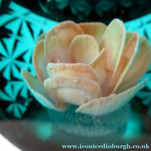 Load image into Gallery viewer, Limited Scottish Caithness Glass Paperweight. Rose Basket. Colin Terris
