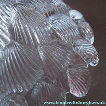 Load image into Gallery viewer, DANISH Royal Copenhagen Vintage Bi-valve Clear Crystal Bowl
