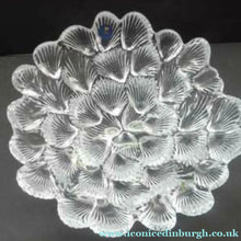 Load image into Gallery viewer, DANISH Royal Copenhagen Vintage Bi-valve Clear Crystal Bowl
