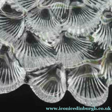 Load image into Gallery viewer, DANISH Royal Copenhagen Vintage Bi-valve Clear Crystal Bowl
