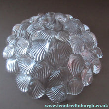 Load image into Gallery viewer, DANISH Royal Copenhagen Vintage Bi-valve Clear Crystal Bowl
