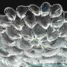 Load image into Gallery viewer, DANISH Royal Copenhagen Vintage Bi-valve Clear Crystal Bowl
