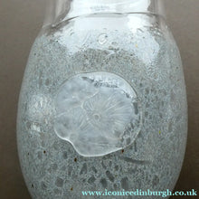 Load image into Gallery viewer, LARGE Kosta Boda Fossil Vase by Kjell Engman (2000). Height 10 3/4 inches. Signed
