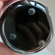 Load image into Gallery viewer, 2000 Caithness Glass Paperweight with Lampwork Flower. 100th Birthday of the Queen Mother
