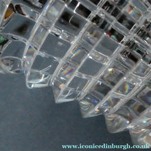 Load image into Gallery viewer, Modernist 2001 BACCARAT France Oval "Eye" Vase by Nicholas Tribulot. 5 1/2 inches (15 cm)
