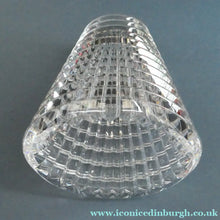 Load image into Gallery viewer, Modernist 2001 BACCARAT France Oval "Eye" Vase by Nicholas Tribulot. 5 1/2 inches (15 cm)
