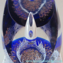 Load image into Gallery viewer, Golden Jubiliee Royal Reflections Caithness Glass Paperweight by Colin Terris
