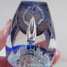 Load image into Gallery viewer, Golden Jubiliee Royal Reflections Caithness Glass Paperweight by Colin Terris
