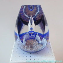 Load image into Gallery viewer, Golden Jubiliee Royal Reflections Caithness Glass Paperweight by Colin Terris
