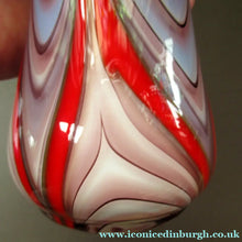 Load image into Gallery viewer, Vintage Okra Vase British Studio Glass by David Barras
