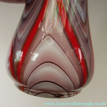 Load image into Gallery viewer, Vintage Okra Vase British Studio Glass by David Barras
