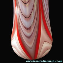 Load image into Gallery viewer, Vintage Okra Vase British Studio Glass by David Barras

